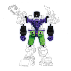 Transformers Defender Version Devastator Kits Combining Accessory