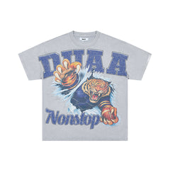 DUAA Tiger Rhinestone Tee