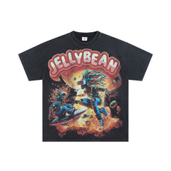 Jellybean Alien Skate Graphic Tee