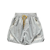 Rhude x Pirelli collaboration summer thin casual sports shorts, high street loose men's and women's five quarter pants