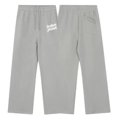Broken planet shattered planet foam letter printed pants autumn and winter with plush loose straight leg sweatpants trend