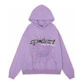 Young Thug Star Same Style Sp5der 555555 Spider Web Foam Printed Hoodie Hoodie Sweater Men's and Women's Trendy (2)