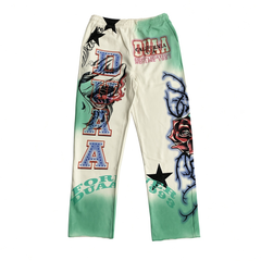 DUAA Retro Graphic Sweatpants