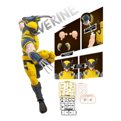 Marvel Deadpool & Wolverine Champion Class Wolverine Model Kits | Blokees