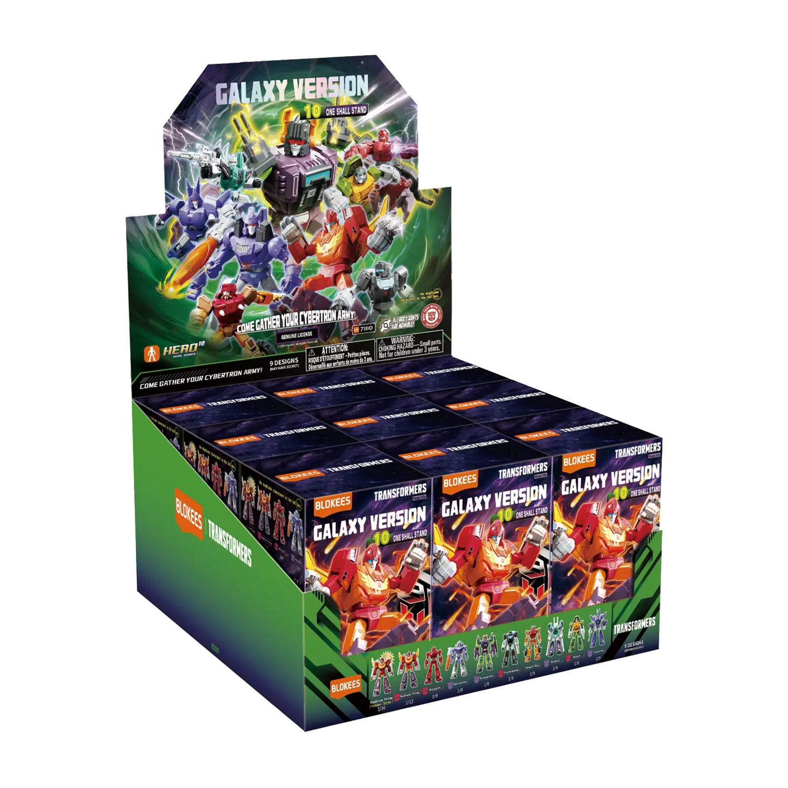 Blokees Transformers Galaxy Version 10 One Shall Stand