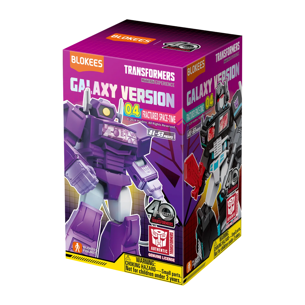 Blokees Transformers Galaxy Version 04 Fractured Space-Time