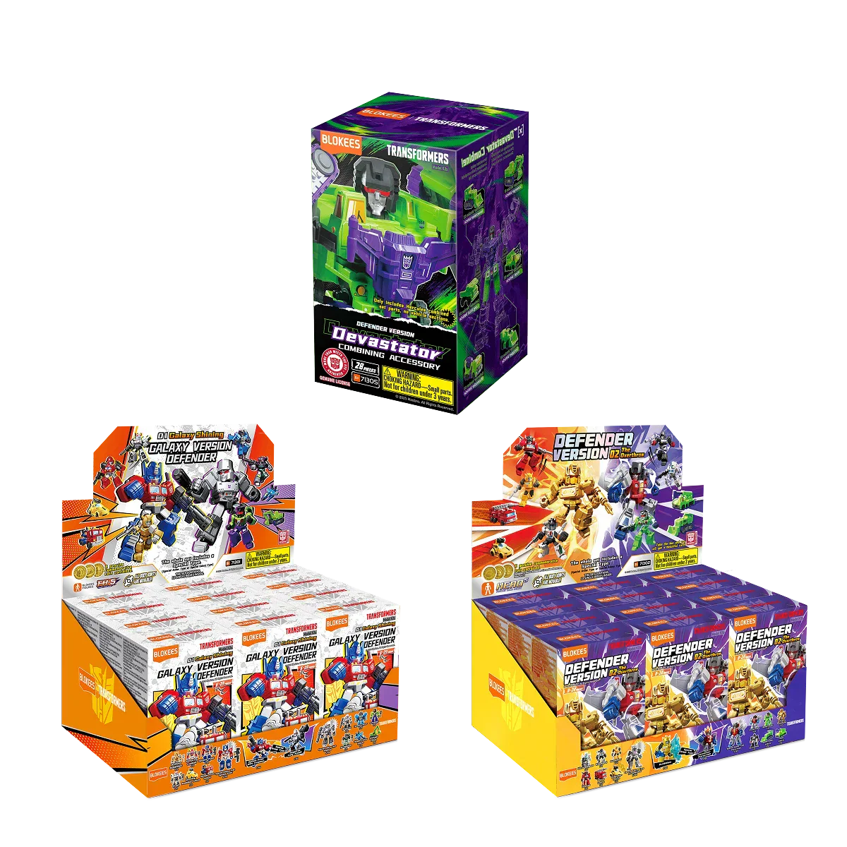 Transformers Defender Version Devastator Kits Combining Accessory