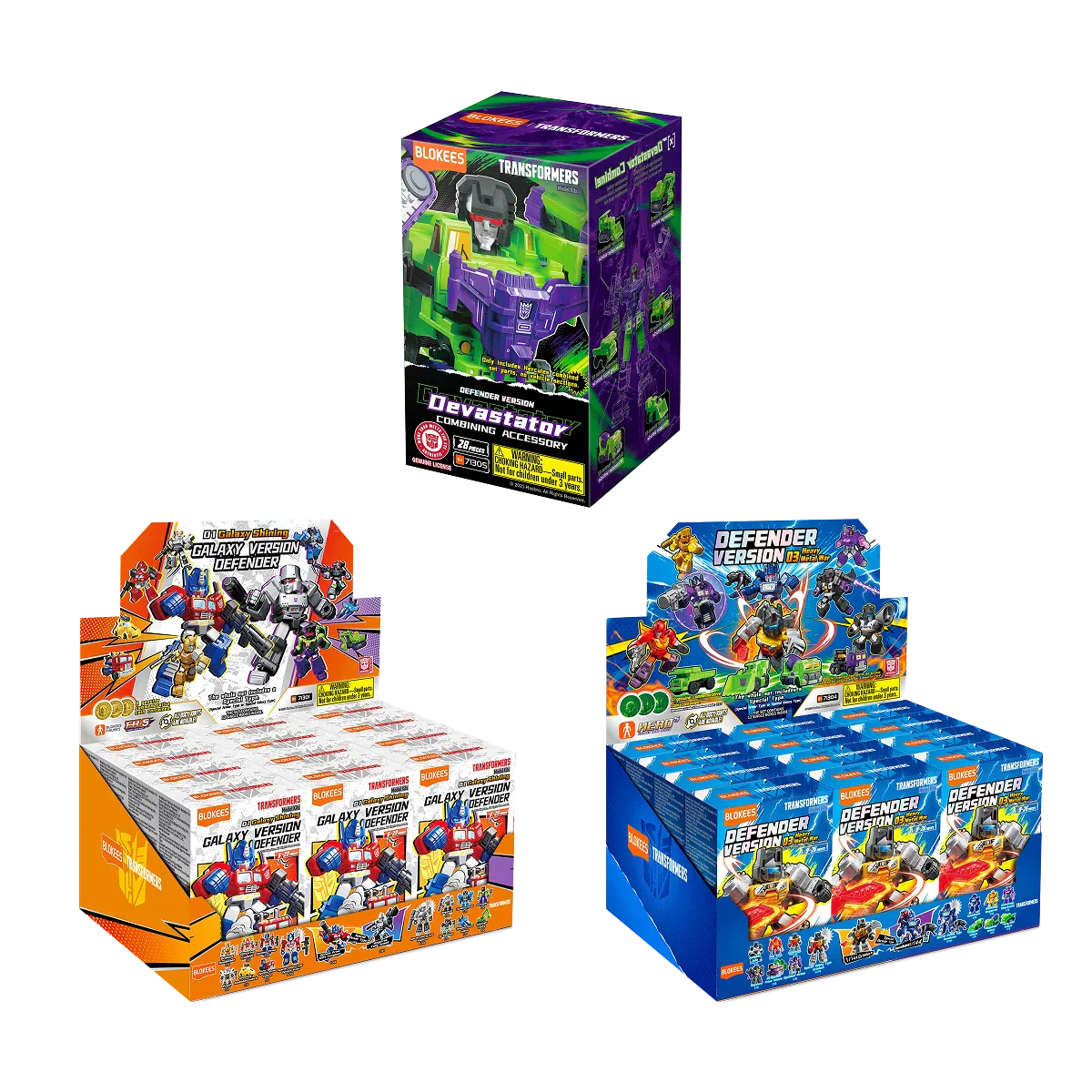 Transformers Defender Version Devastator Kits Combining Accessory