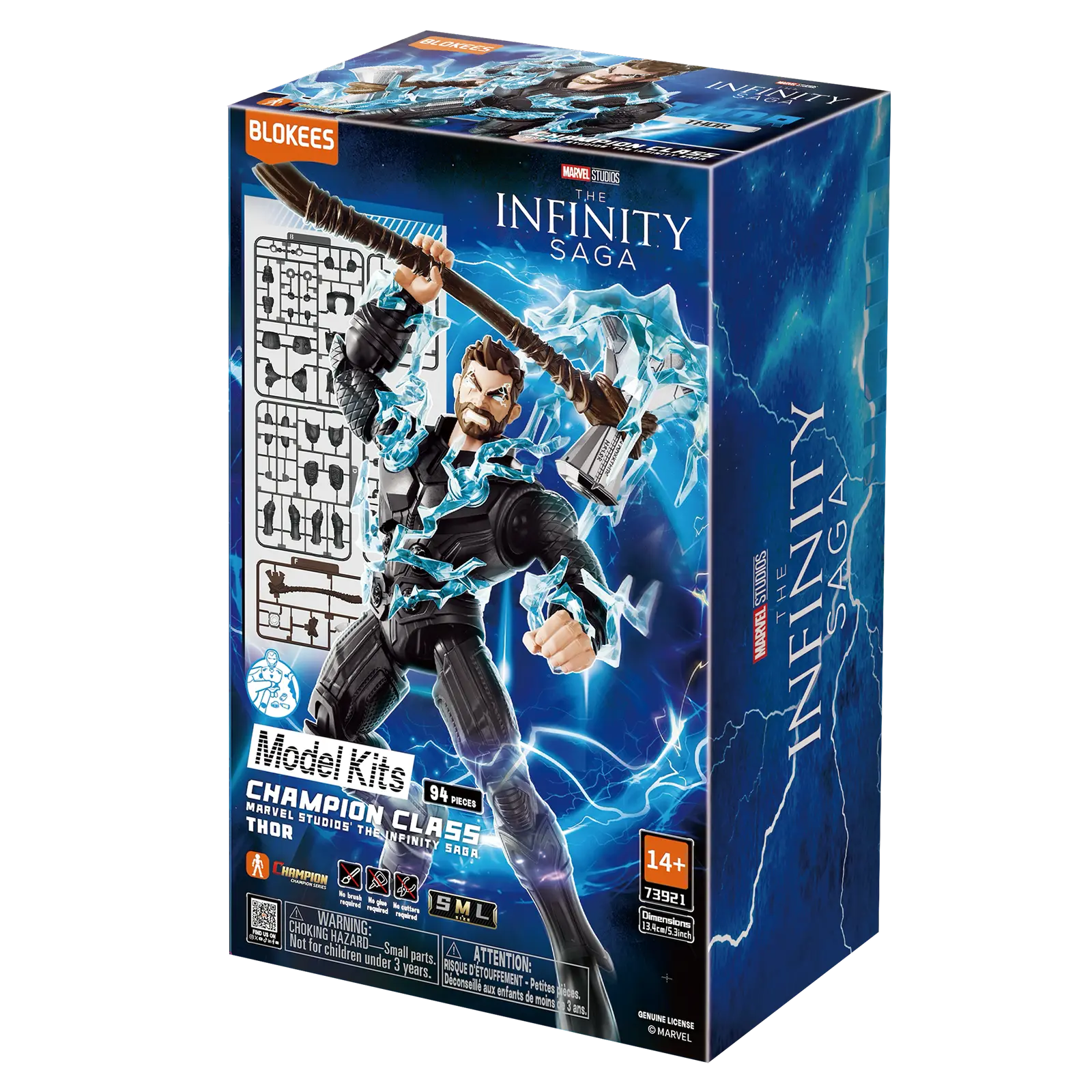 Marvel Infinity Saga Champion Class Thor Model Kits | Blokees