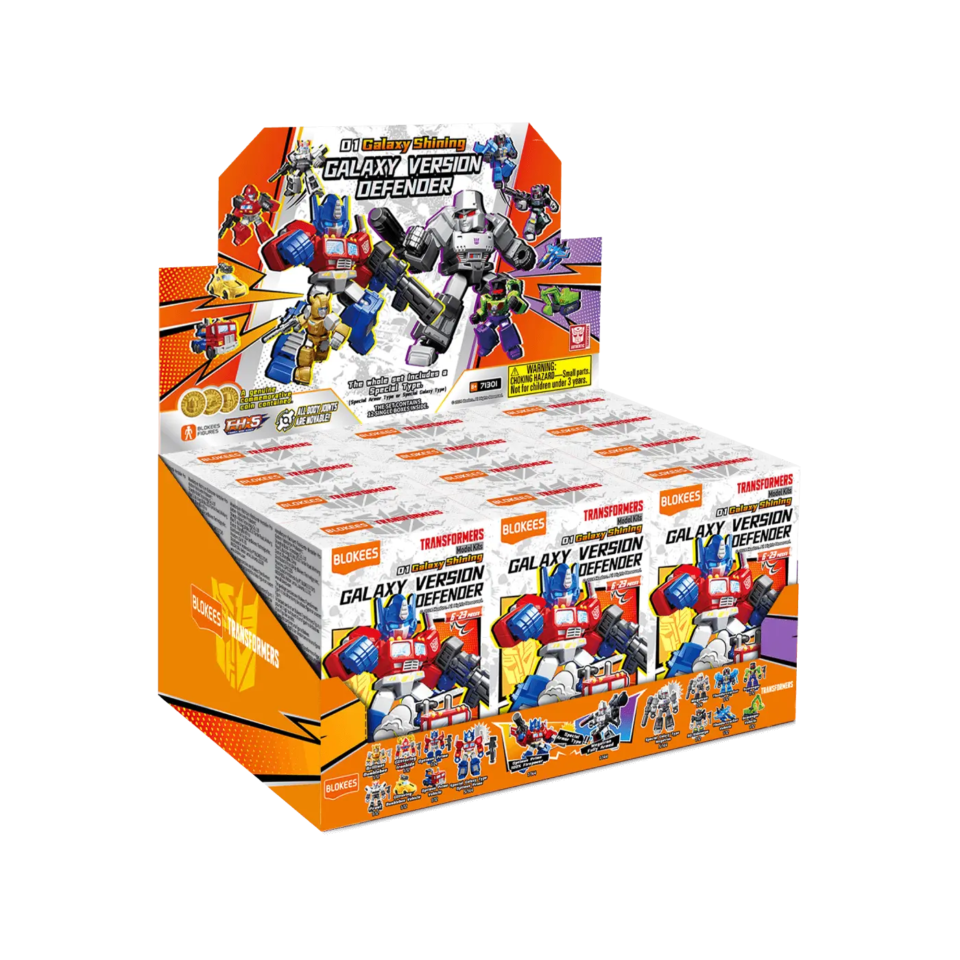 Blokees Transformers Defender Version 01 Shattered Alliance