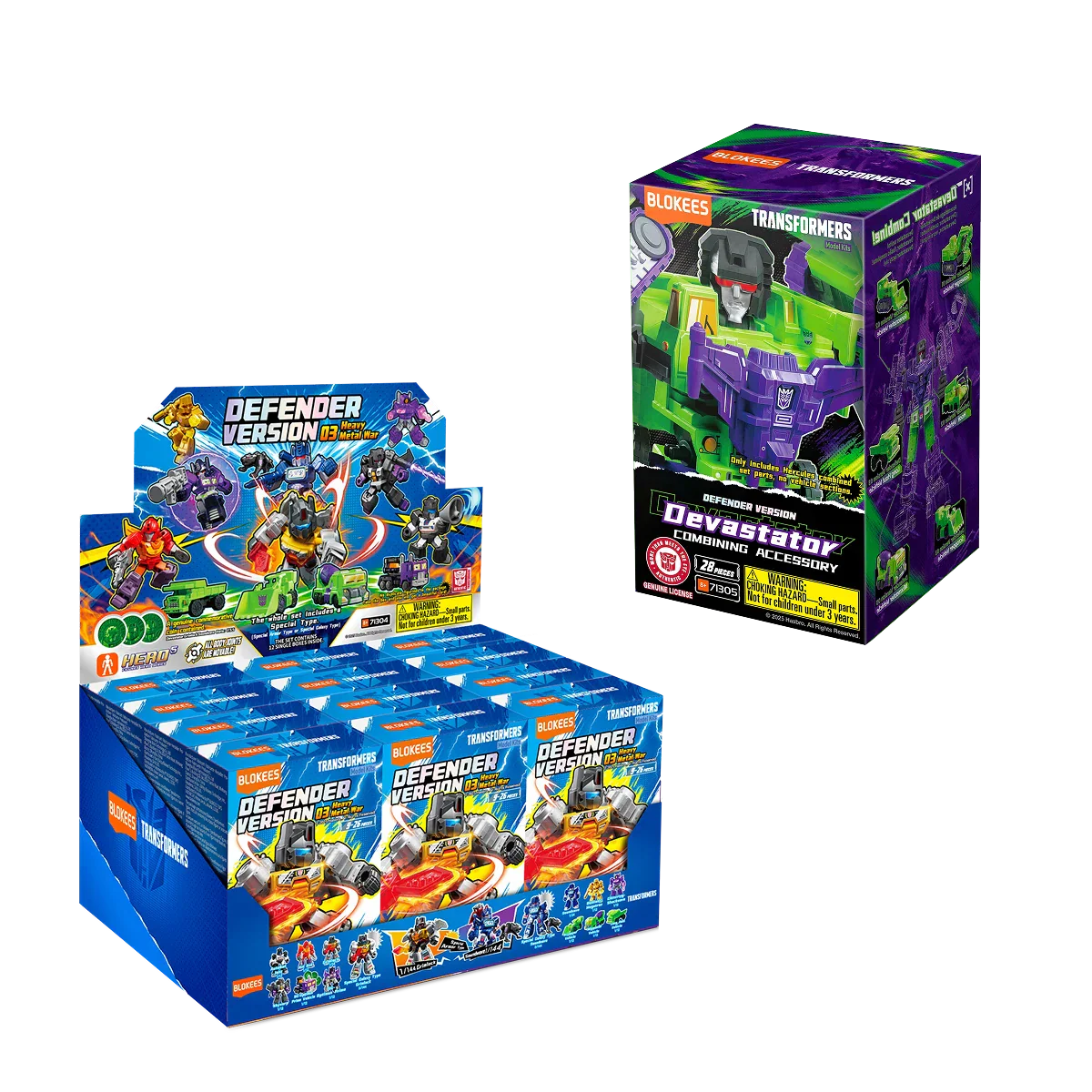 Transformers Defender Version Devastator Kits Combining Accessory