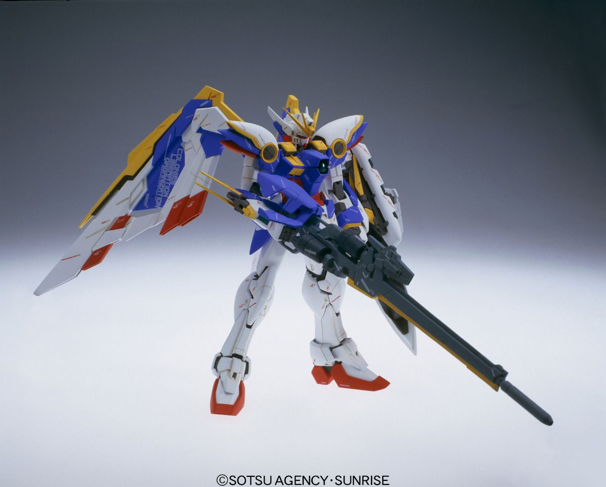 Gundam 1/100 MG Gundam Wing XXXG-01W Wing Gundam Ver. Ka Model Kit