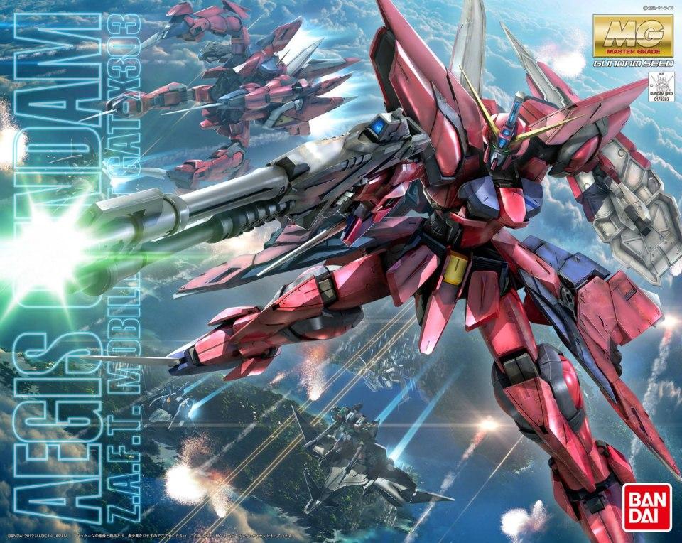 Gundam 1/100 MG Seed GAT-X303 Aegis Gundam Model Kit
