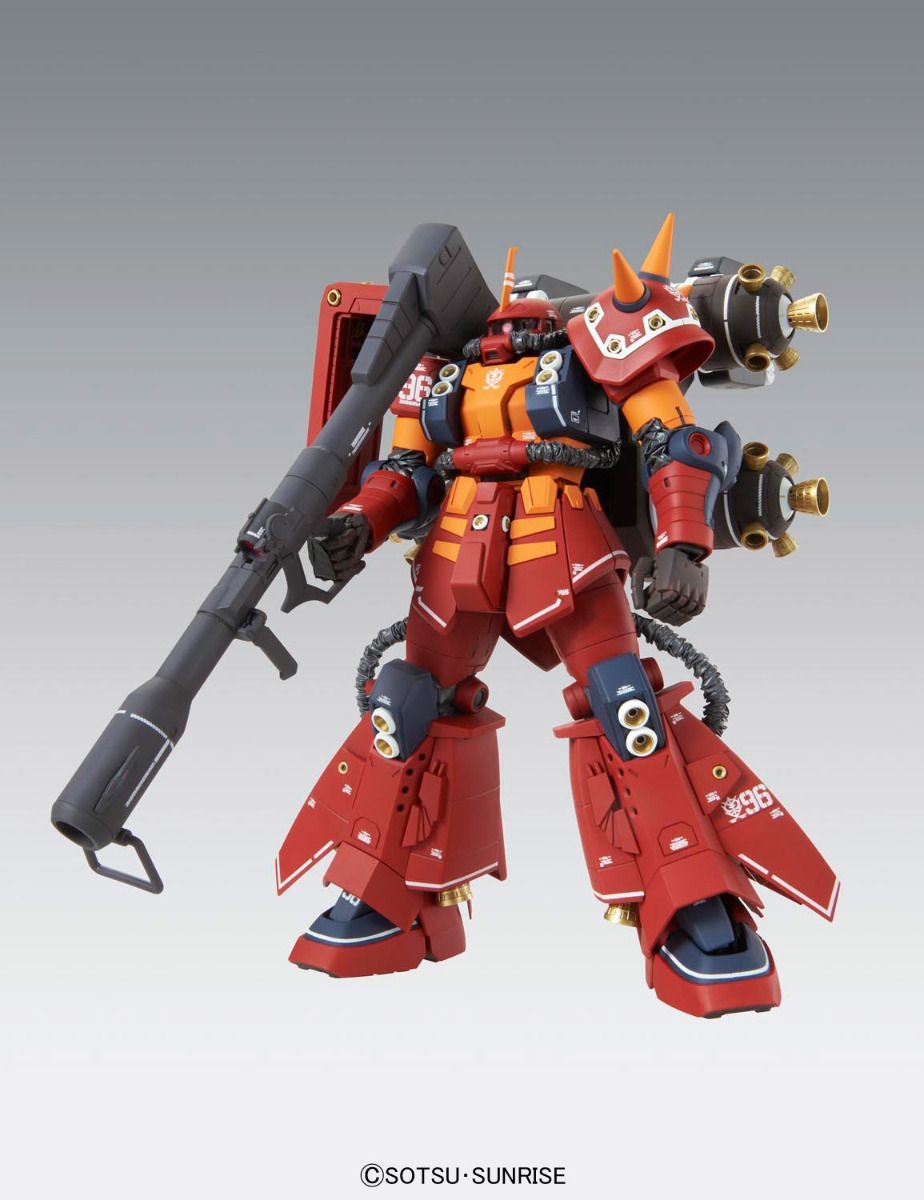 Gundam 1/100 MG Gundam Thunderbolt MS-06R High Mobility Type Zaku "Psycho Zaku" Ver. KA. Model Kit