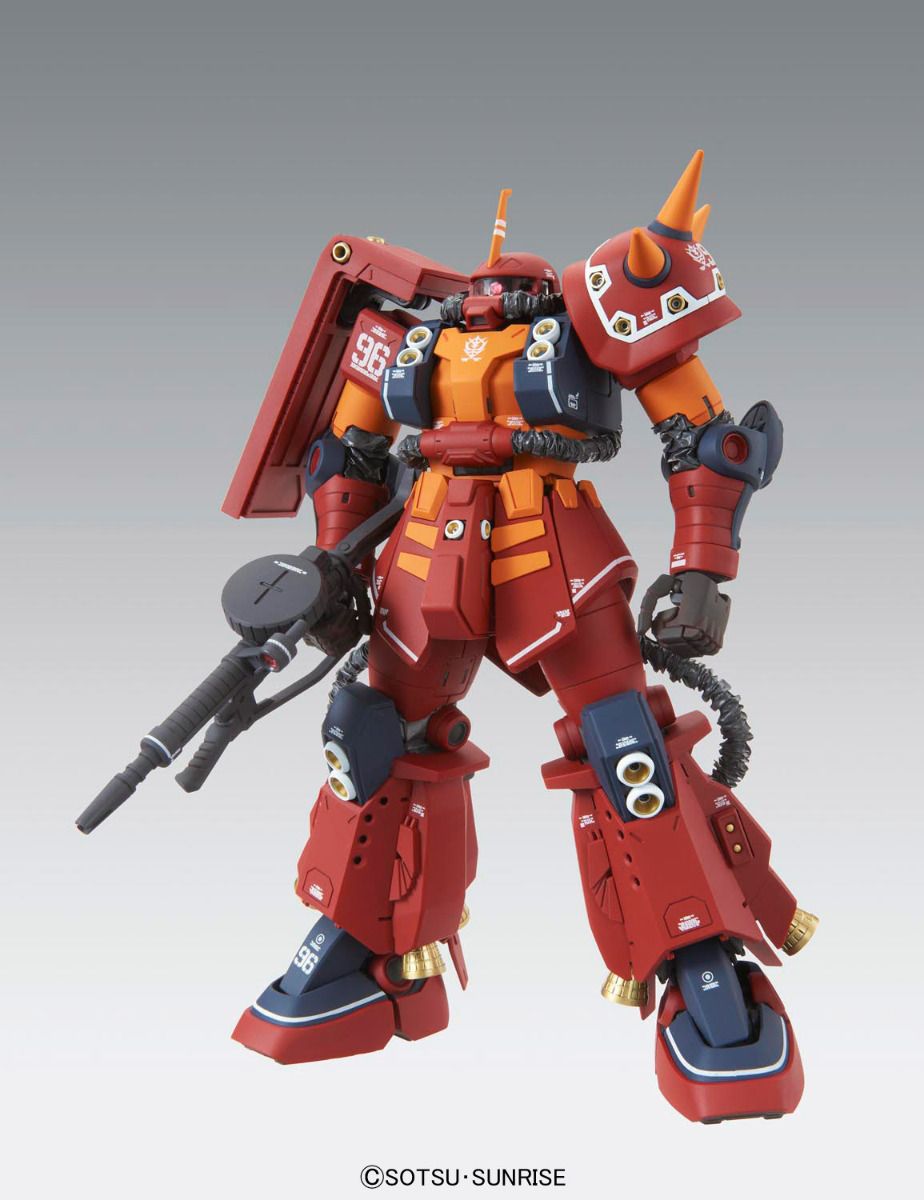 Gundam 1/100 MG Gundam Thunderbolt MS-06R High Mobility Type Zaku "Psycho Zaku" Ver. KA. Model Kit