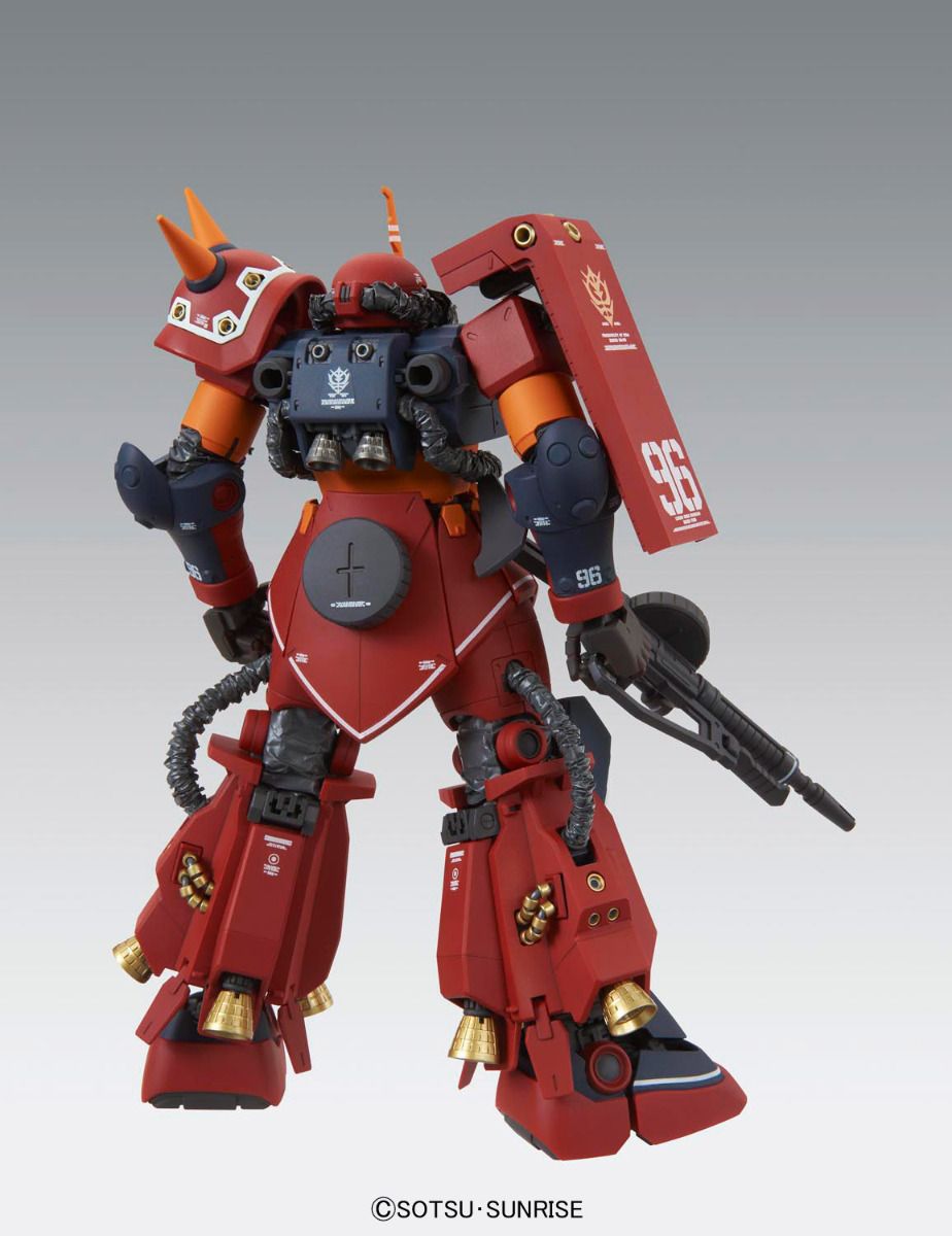 Gundam 1/100 MG Gundam Thunderbolt MS-06R High Mobility Type Zaku "Psycho Zaku" Ver. KA. Model Kit