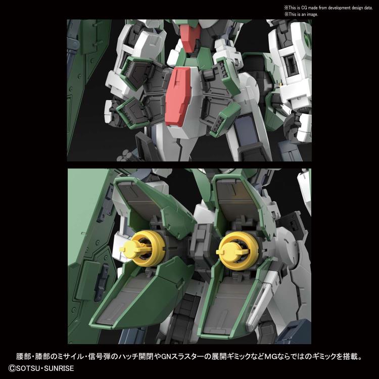 Gundam 1/100 MG Gundam 00 Celestial Being Mobile Suit GN-002 Gundam Dynames Model Kit