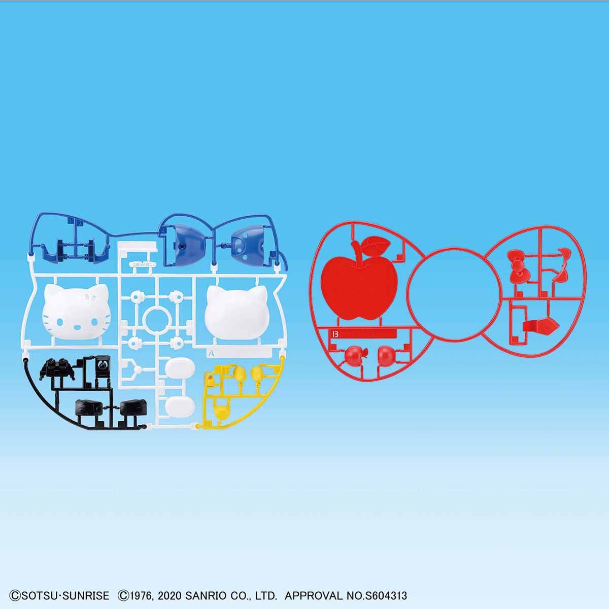 Gundam SD EX-Standard Hello Kitty and RX-78-2 Gundam Set Model Kit