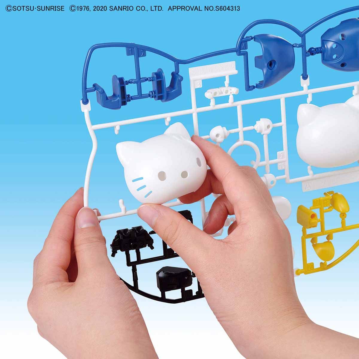 Gundam SD EX-Standard Hello Kitty and RX-78-2 Gundam Set Model Kit