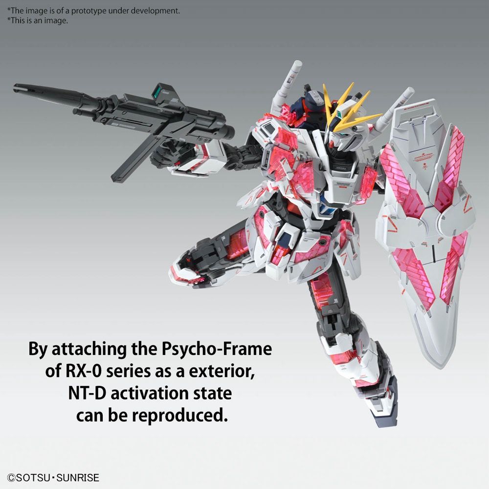 Gundam 1/100 MG Gundam Narrative RX-9/C Narrative Gundam C-Packs Ver.Ka Model Kit