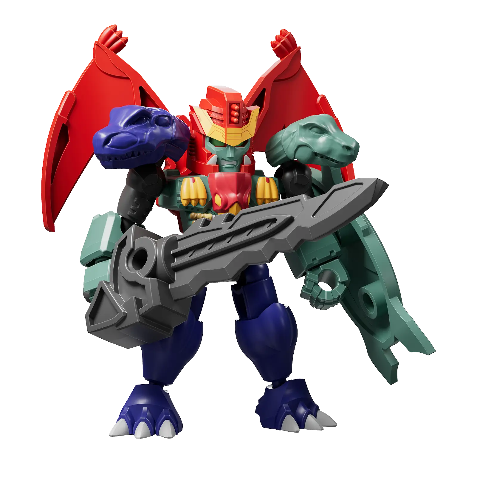 Blokees Transformers Defender Version 07 Power of the Beast