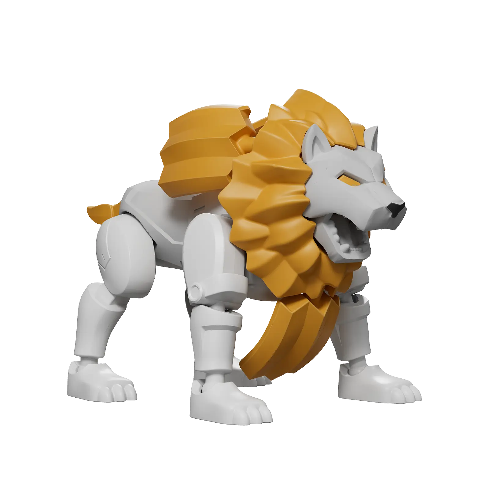 Blokees Transformers Defender Version 07 Power of the Beast