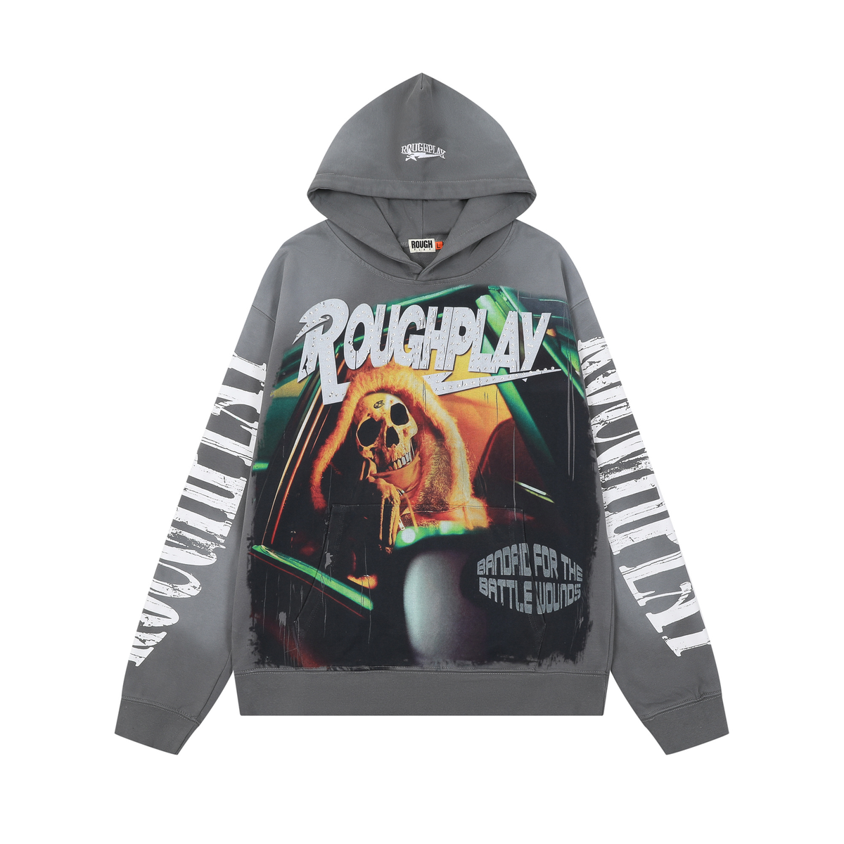 RoughPlay Vintage Skull Hoodie