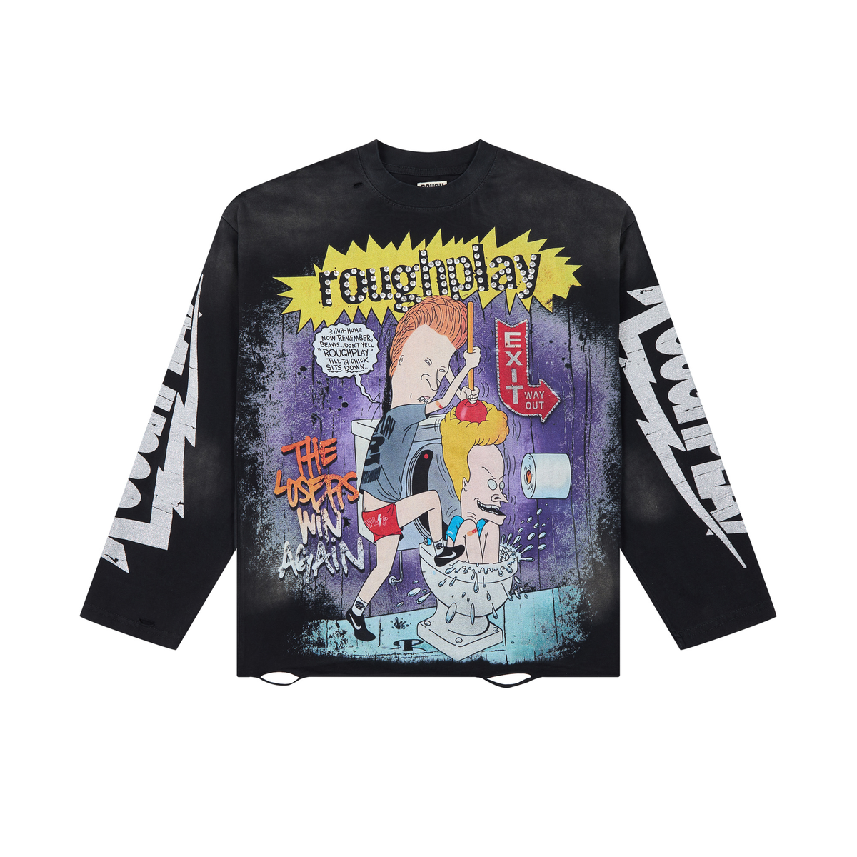 RoughPlay Underground Cartoon Graphic Tee