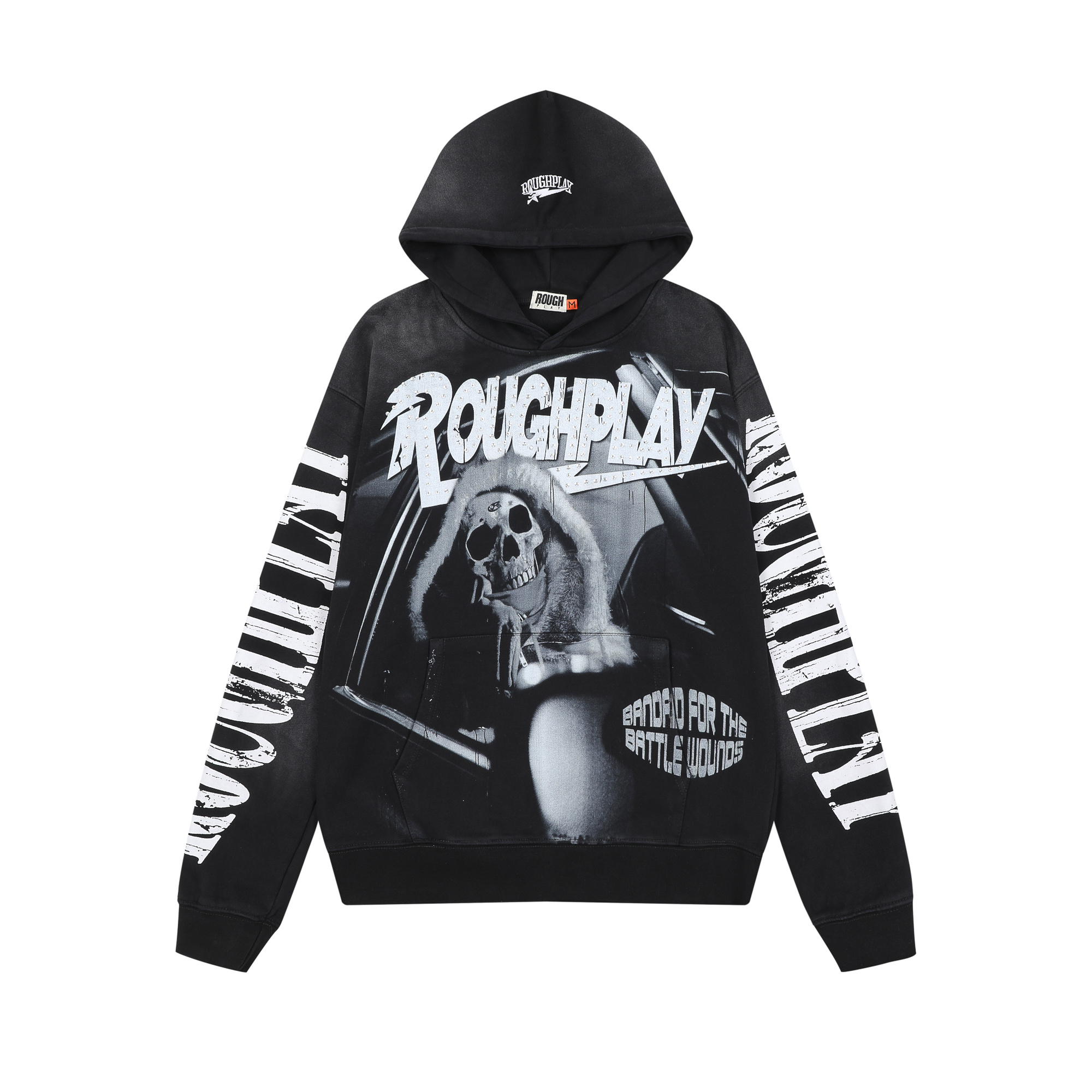 RoughPlay Vintage Skull Hoodie