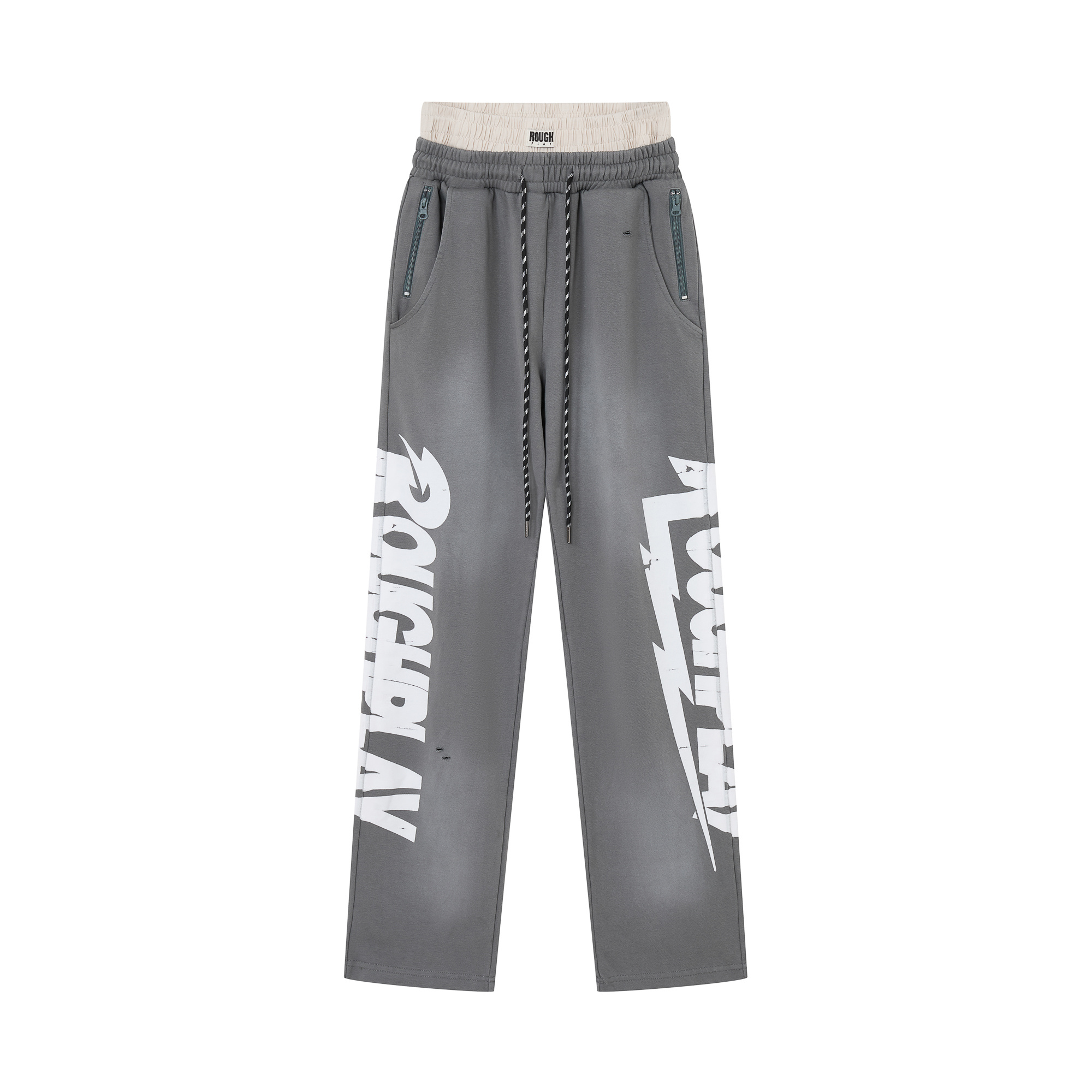 RoughPlay Washed Graphic Pants