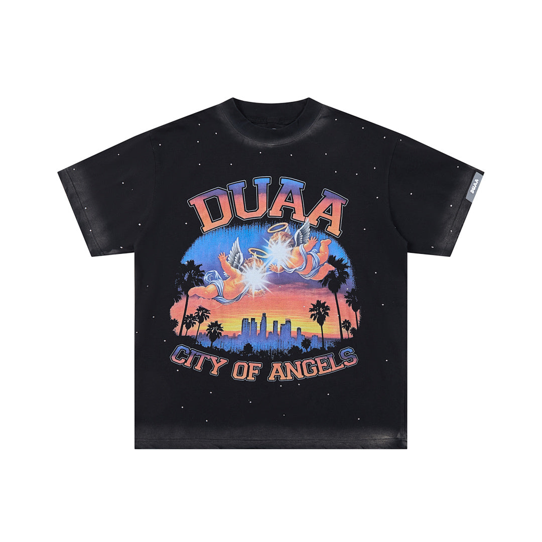DUAA Cherub LA Graphic T-Shirt