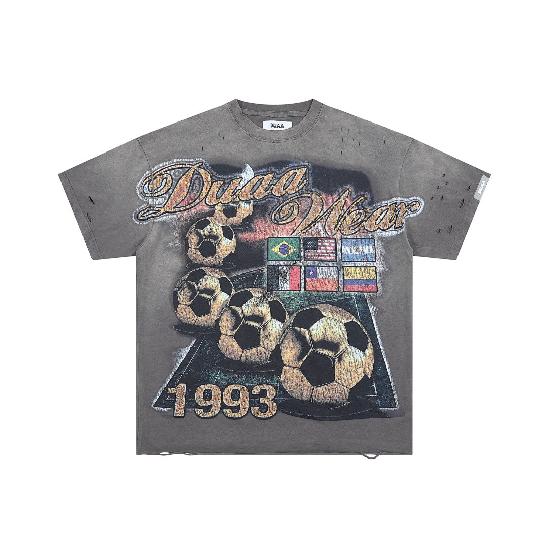 DUAA 1993 Soccer Flag Graphic Tee