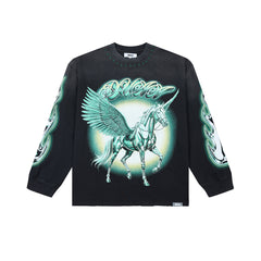 DUAA Vintage Pegasus Graphic Tee