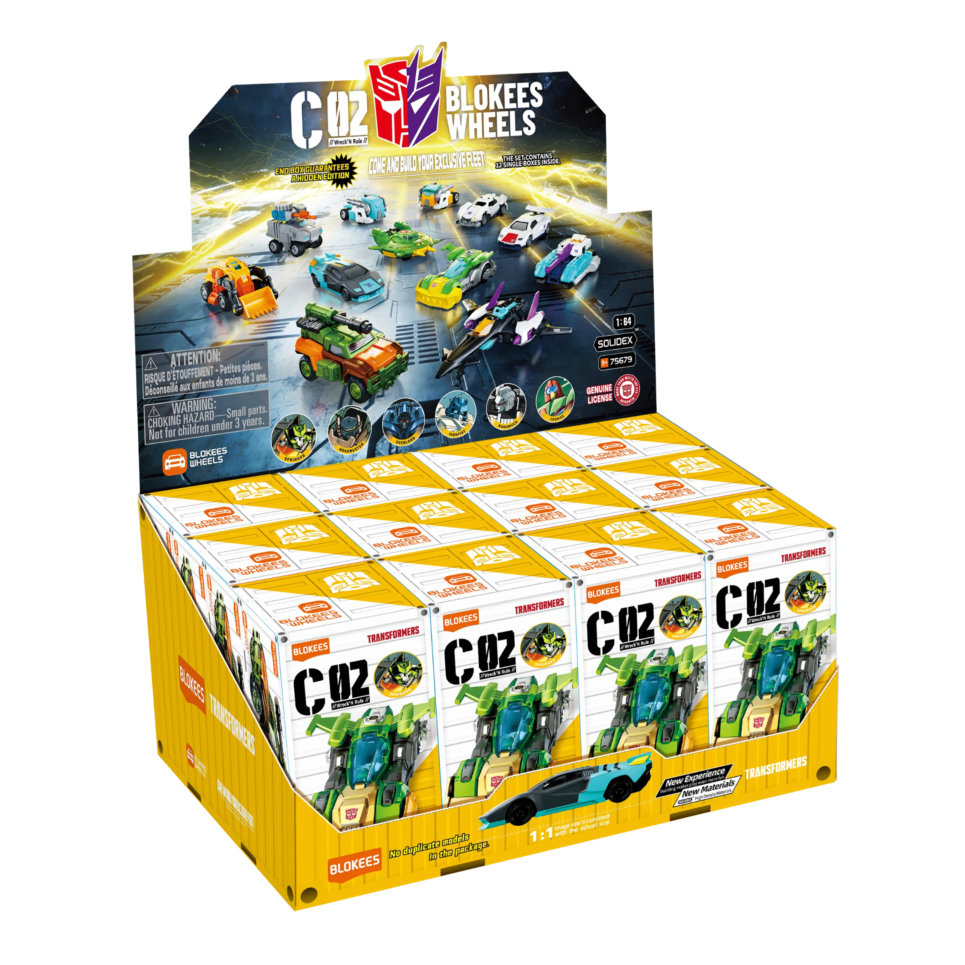 Blokees Wheels | Transformers C02 Wreck'N Rule