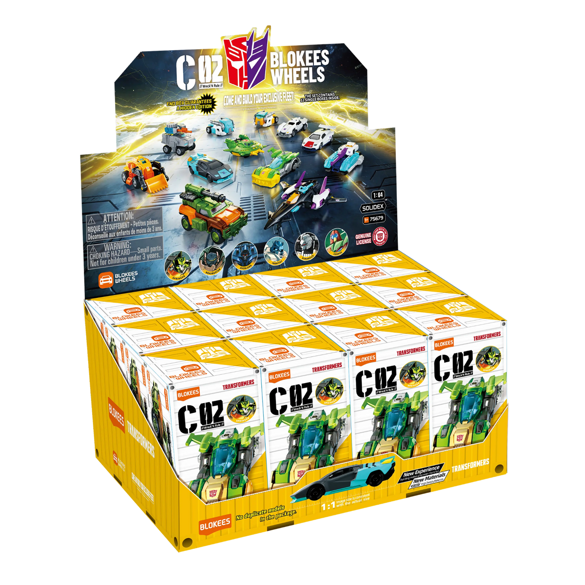 Blokees Wheels | Transformers C02 Wreck'N Rule