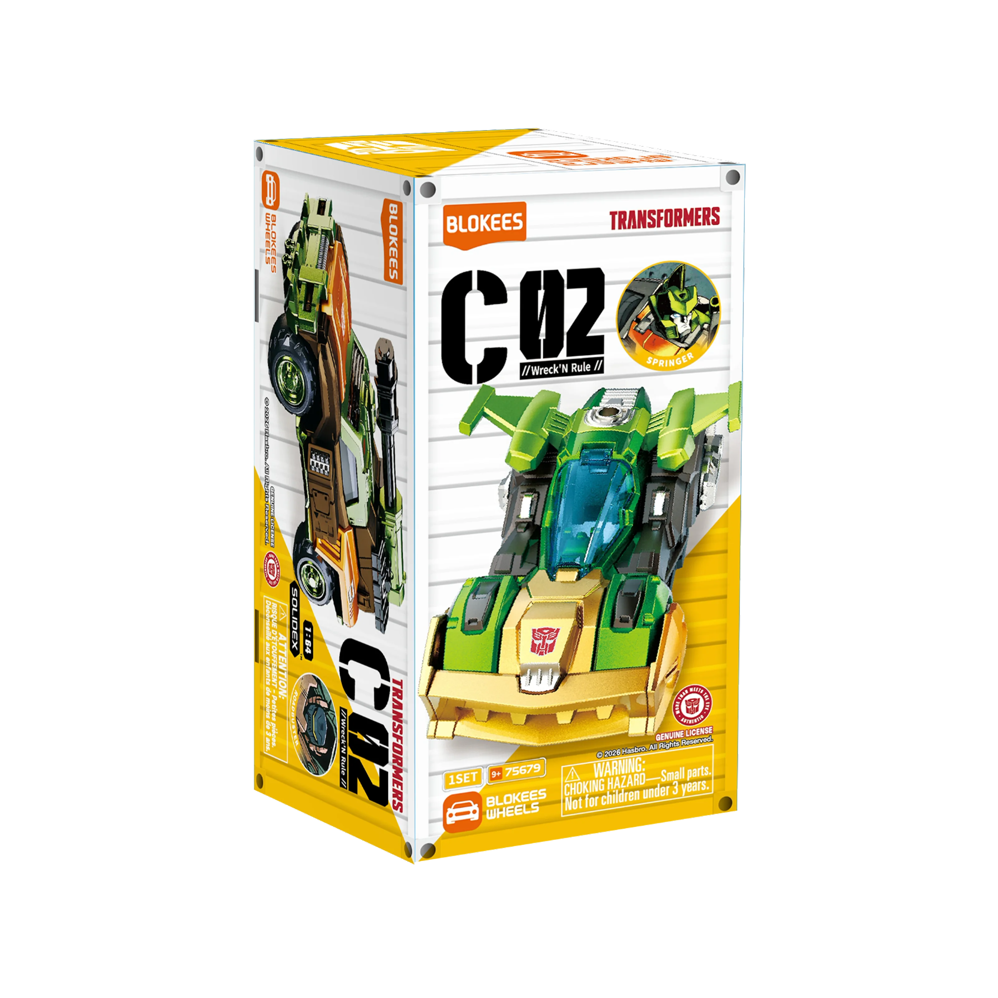 Blokees Wheels | Transformers C02 Wreck'N Rule