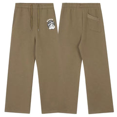 Broken planet shattered planet foam letter printed pants autumn and winter with plush loose straight leg sweatpants trend