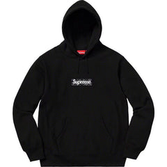 Supreme 19FW Bandana Box Logo Hooded Sweatshirt