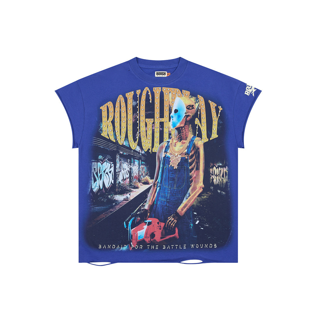 RoughPlay Skeleton Graffiti Tank