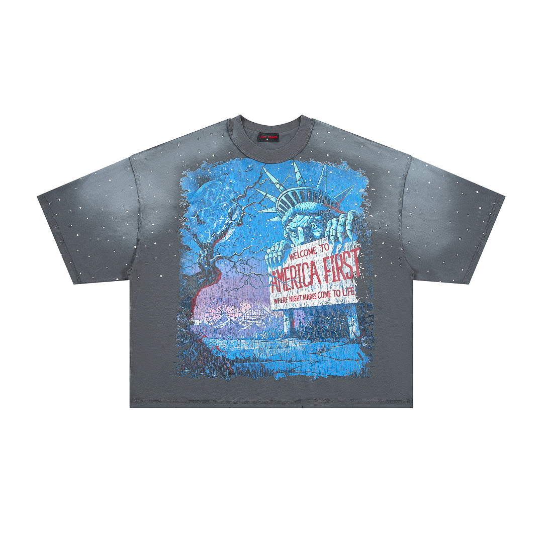 Twisted Liberty Graphic Tee
