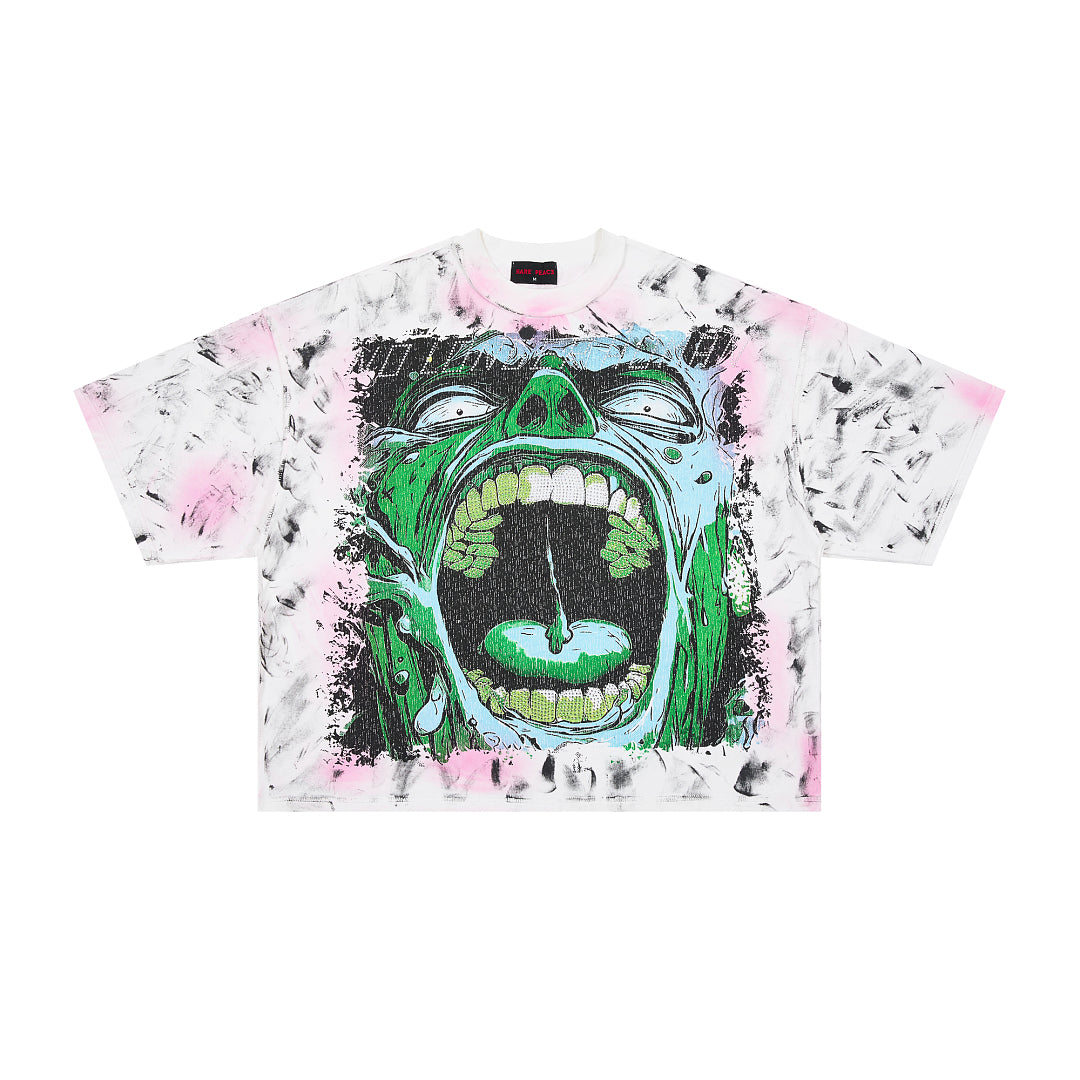 RARE PEACE Green Monster Tee