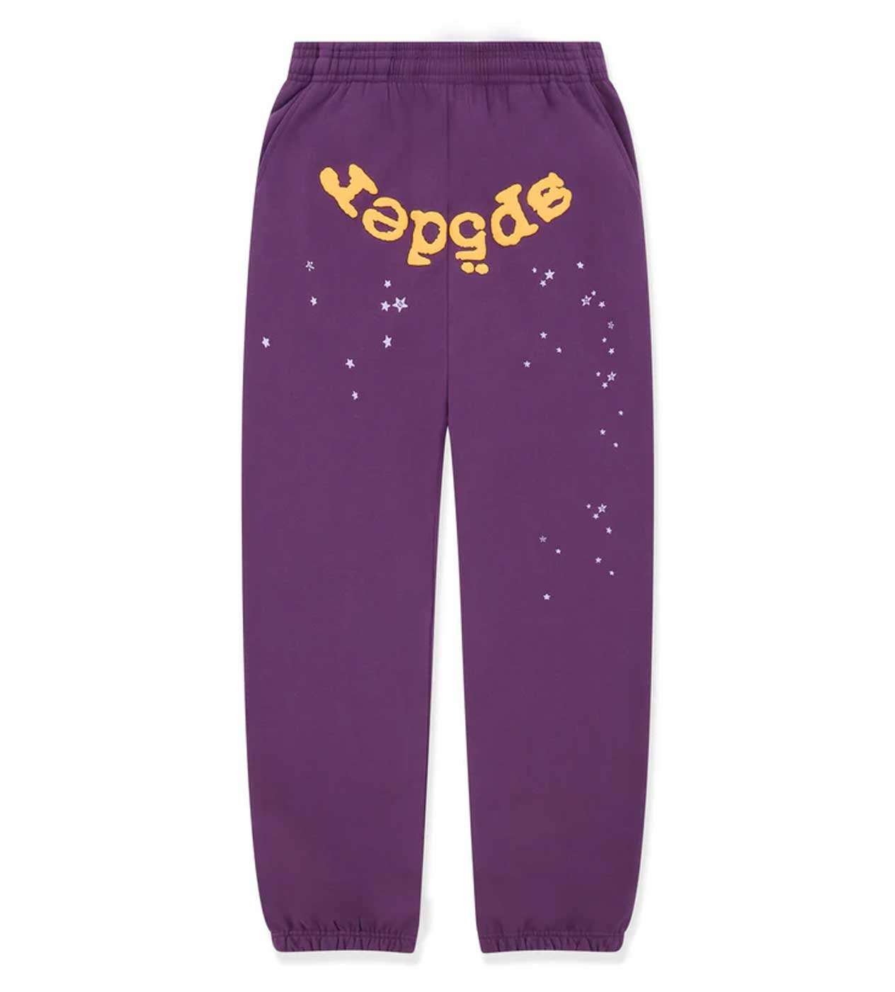 Sp5der Star OG Web v2 Sweatpants Purple