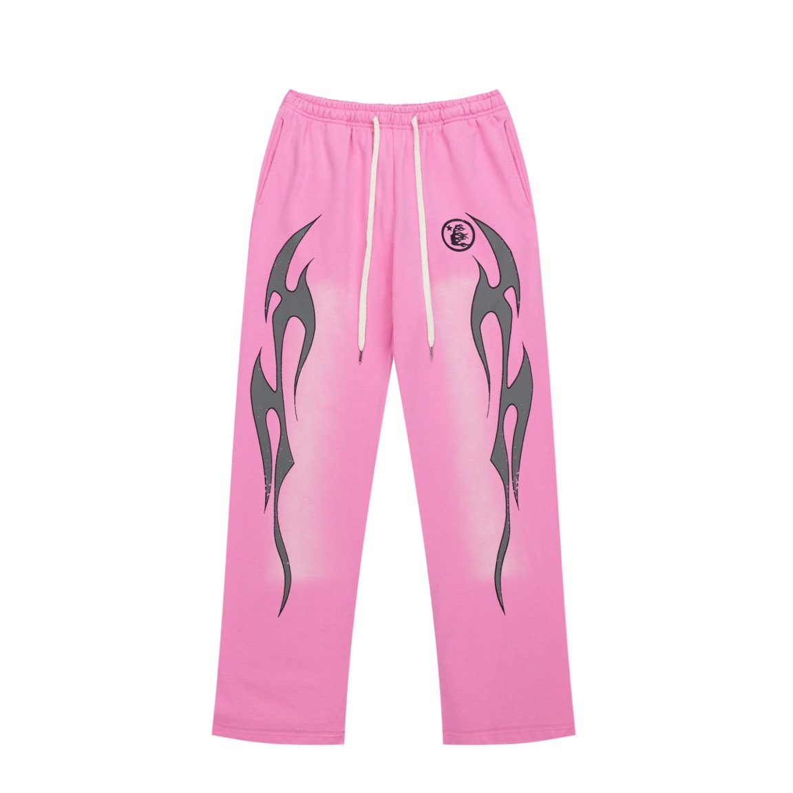 Hellstar Tribal Graphic Wide-Leg Sweatpants