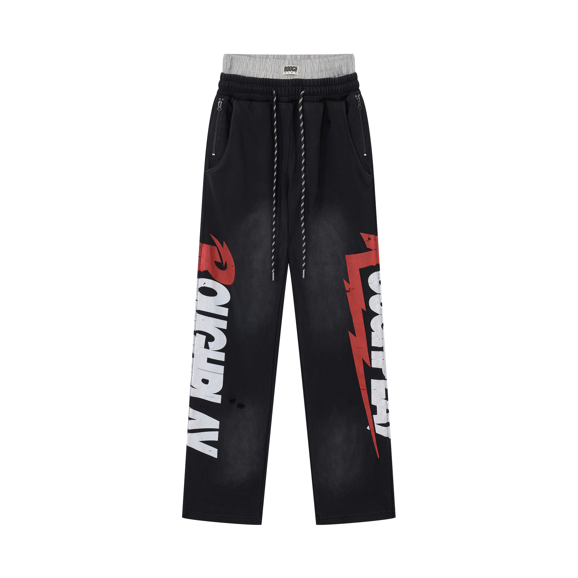 RoughPlay Washed Graphic Pants