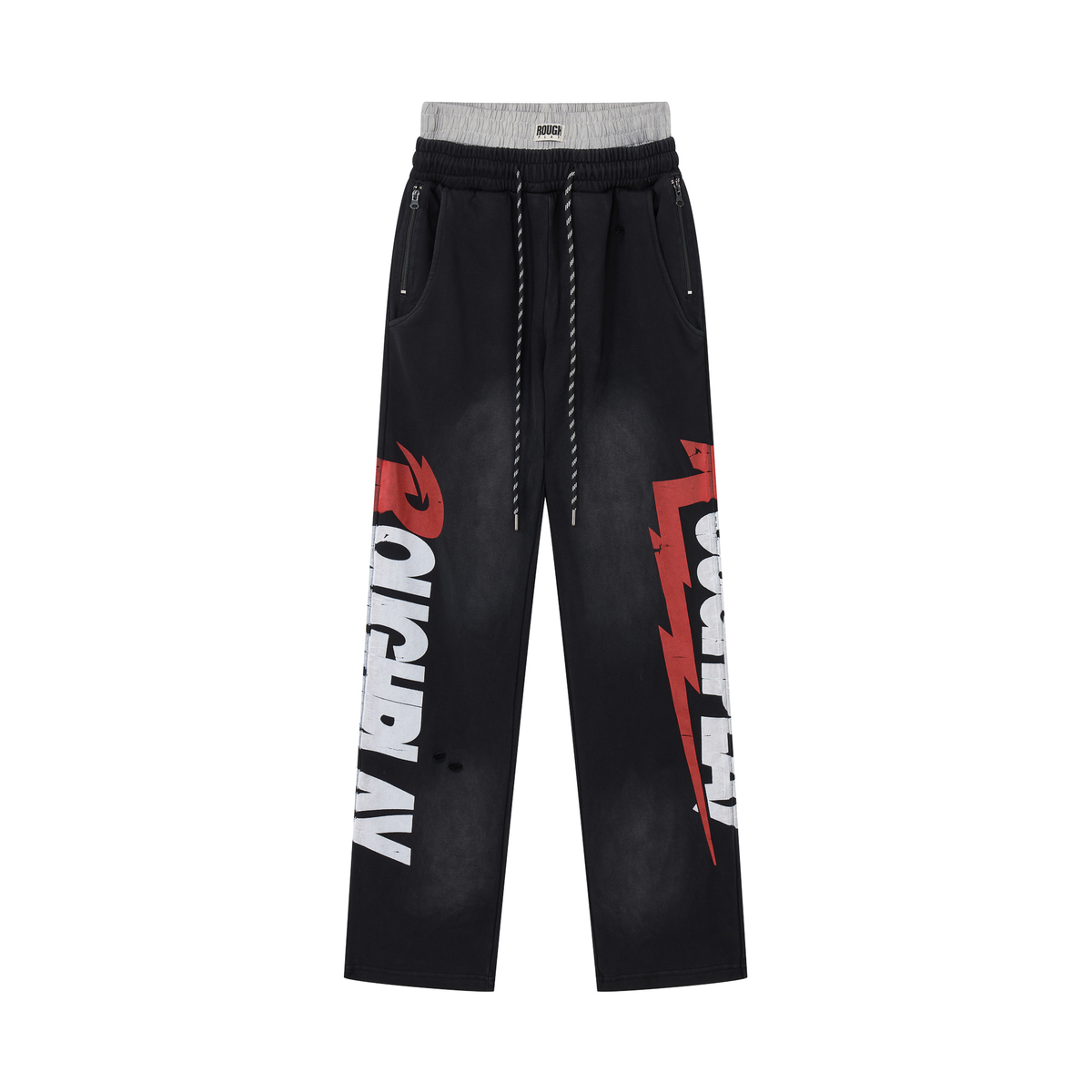 RoughPlay Washed Graphic Pants