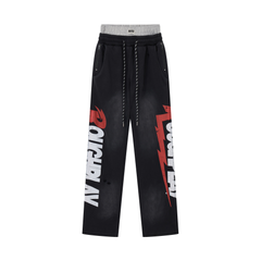 RoughPlay Washed Graphic Pants
