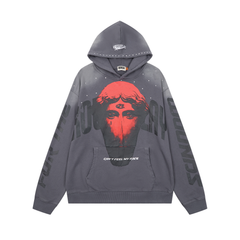 RoughPlay Vintage Face Hoodie