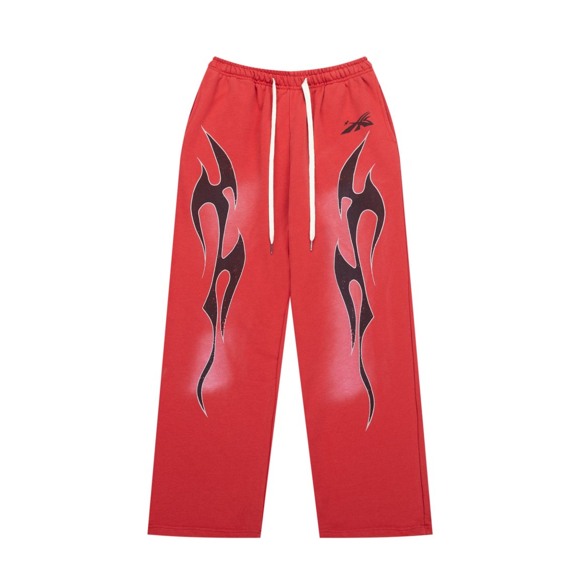 Hellstar Tribal Graphic Wide-Leg Sweatpants