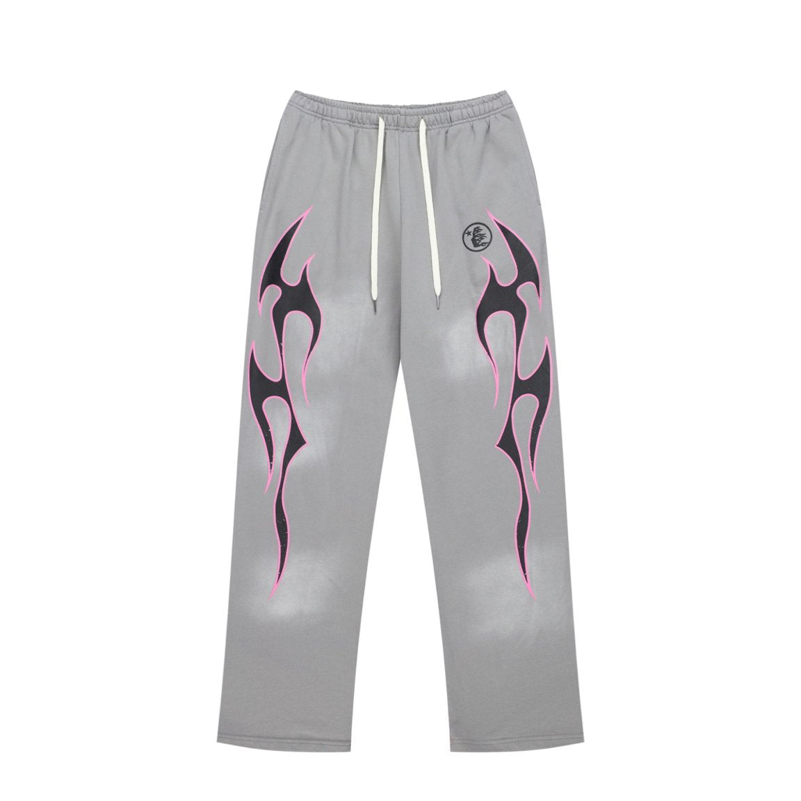 Hellstar Tribal Graphic Wide-Leg Sweatpants