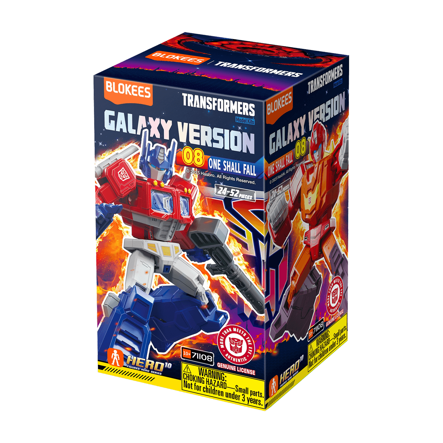 Blokees Transformers Galaxy Version 08 One Shall Fall